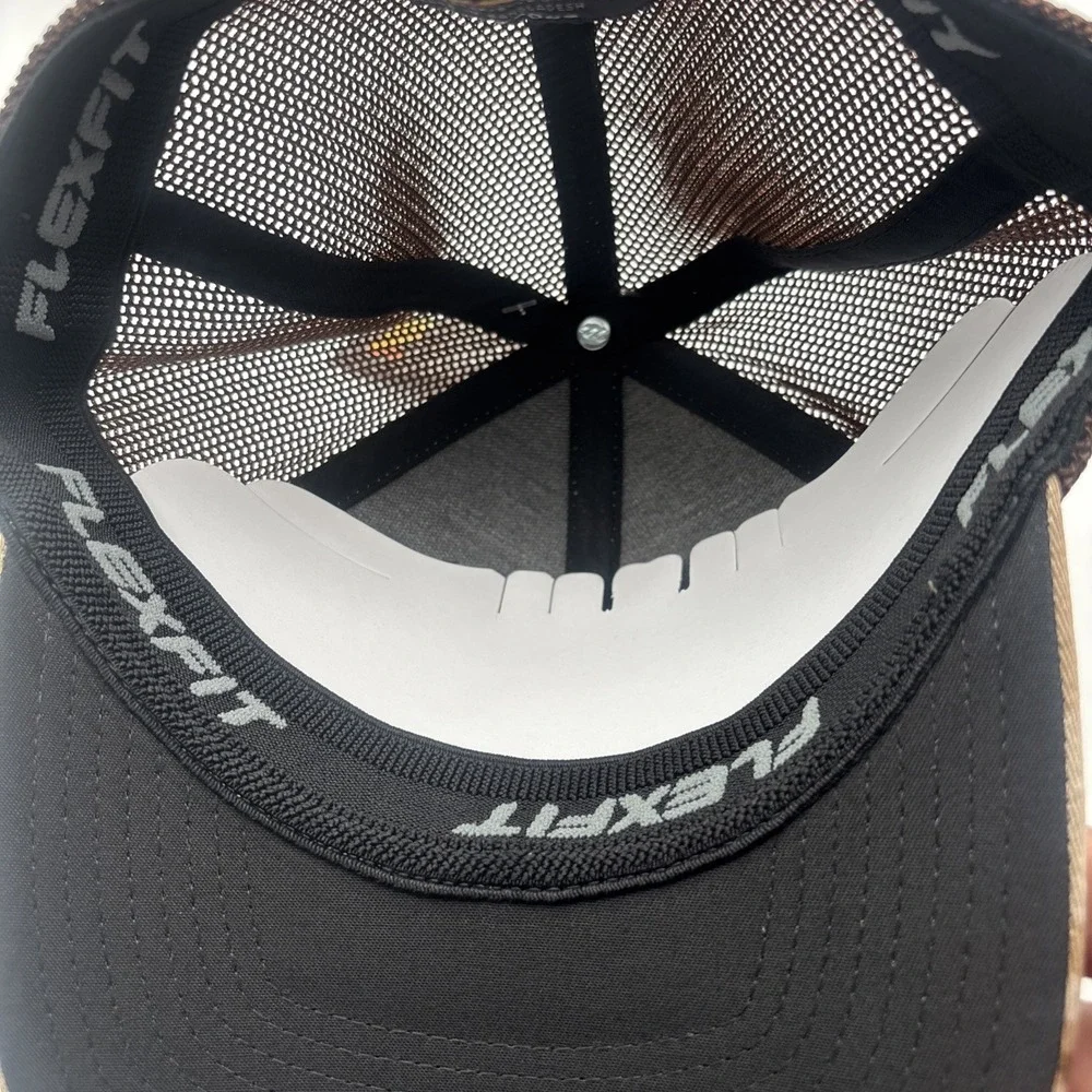 Flexfit Trucker Mesh‎ Baseball Cap Blank Hat Flex Fit 6511 Multicam Arid Tan